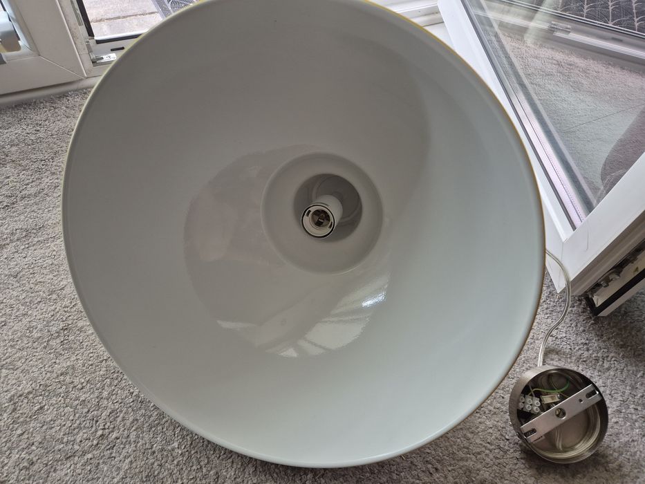 Duńska lampa industrialna bardzo duża
