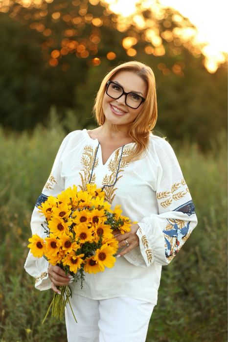 Вишита сорочка, вишиванка, рр С М Л