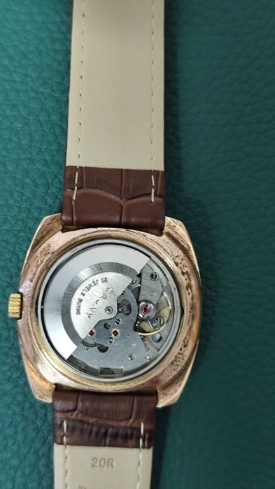 Relógio antigo Caunymatic 25 automático