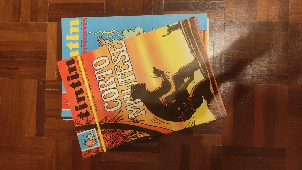 Coleção tin-tin incompleta