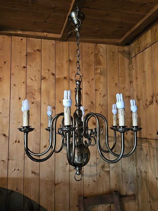 Candeeiros Latão 8 velas