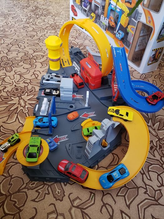 Автотрек паркинг детский Track city series