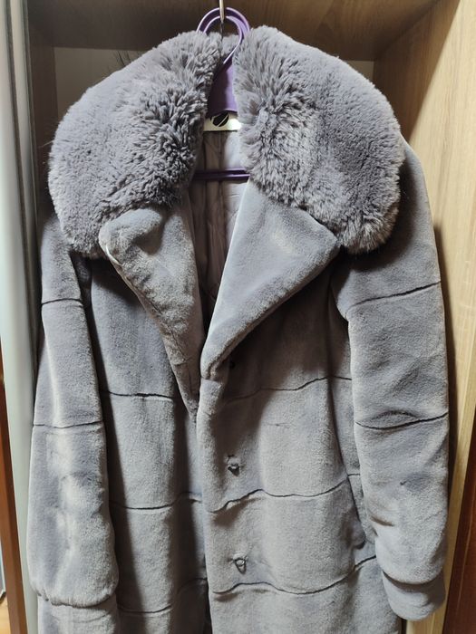 Шубка еко жіноча стильна нова розмір 44