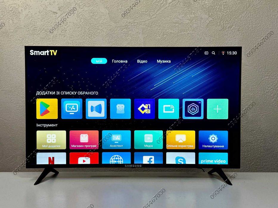 РАСПРОДАЖА СКЛАДА Телевизор Самсунг Смарт тв 24 32 34 42 43 45 50 55 56 дюйма Т2 4К LED UHD WiFi голосовой поиск