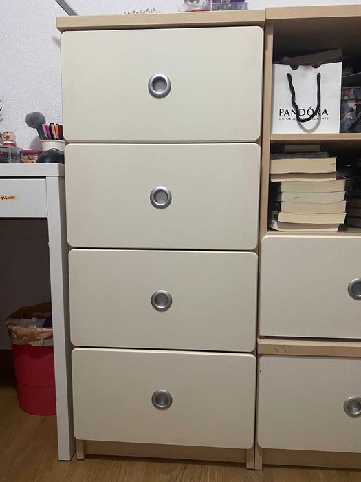 Mobília quarto super qualidade, estado, arrumação. Medidas fotos.