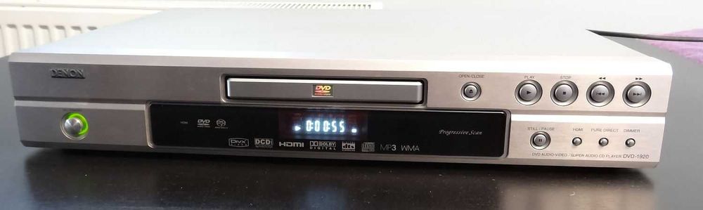 DVD Denon DVD-1920 CD, DVD, SACD, DVD-Audio