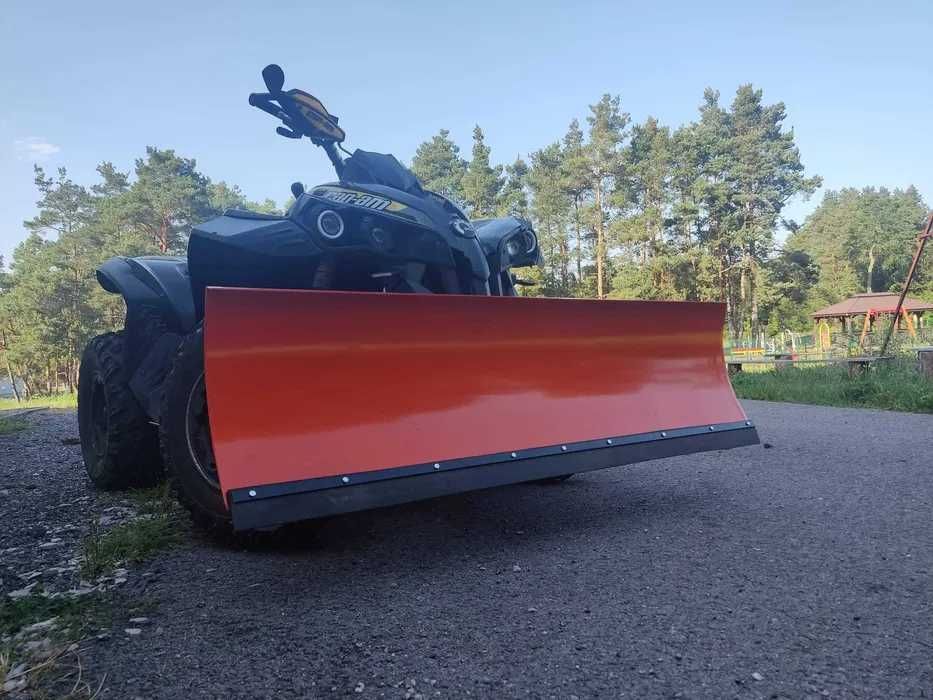 Pług do quada do śniegu szybki uniwersalny montaż DOWÓZ NOWY