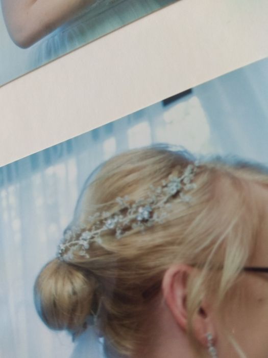 Ozdoba do włosów moze być na ślub lub na komunię