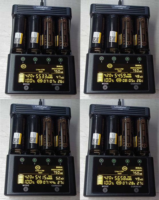 Аккумулятор LiitoKala 26650 великої ємності 5000mAh НОВІ ОПТ Оригінал