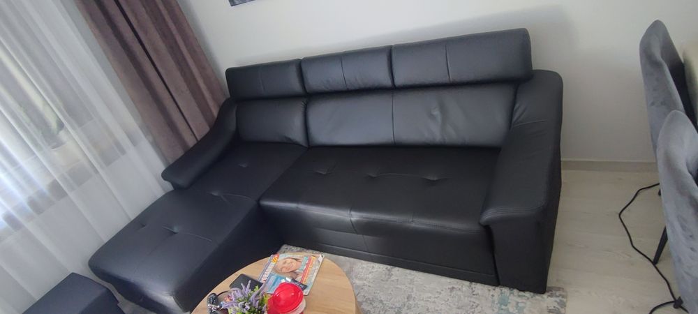 Narożnik kanapa skórzana