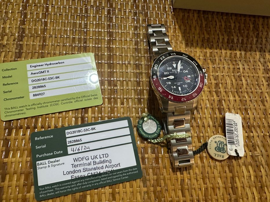 Zegarek - Ball - Chronometr GMT