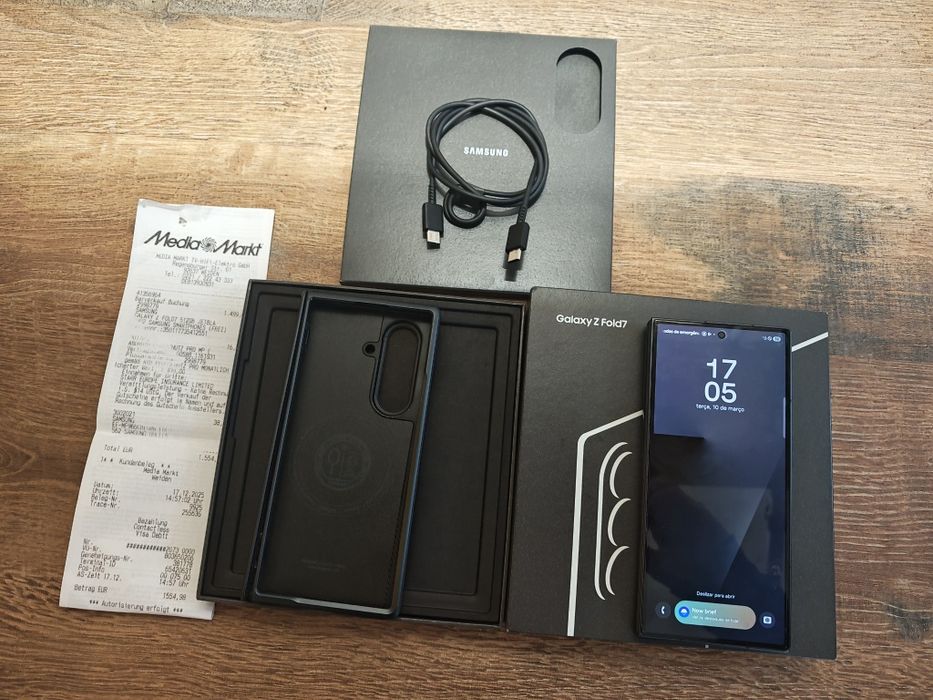 Samsung Z Fold 7 5G 12GB/512GB Dual Sim Preto C/Garantia