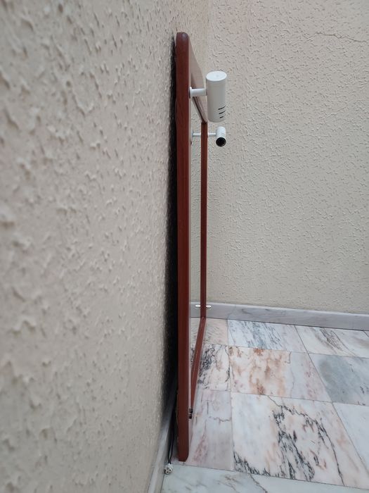 Espelho Moldura Madeira WC