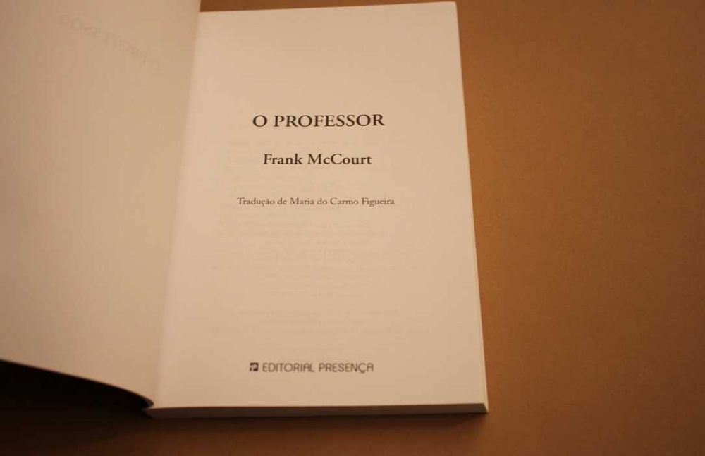 O Professor // Frank Mccourt