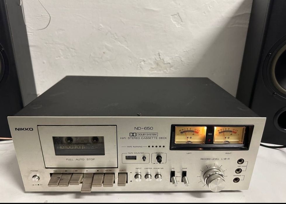 Hi-Fi. Magnitofon kasetowy Nikko ND-650