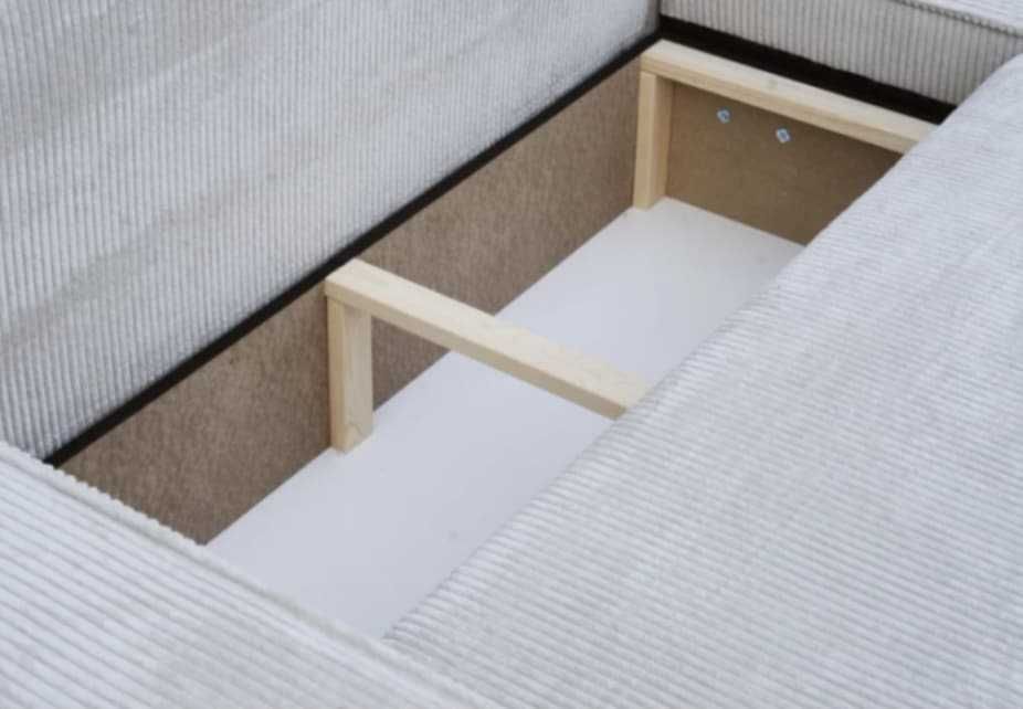 Narożnik Uniwersalny kryształ Manchester pojemnik funkcja spania