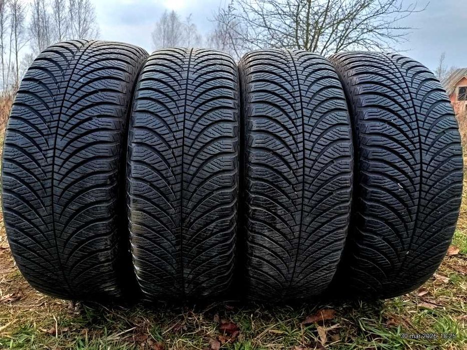 4Opony Całoroczne 185/60/15 88H XL GOODYEAR Vector 4Seasons Gen-2 M+S Extra-Load Rotation Germany 2018r Bieżnik: 4x~6mm