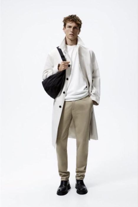 Брюки zara  slim fit chinos