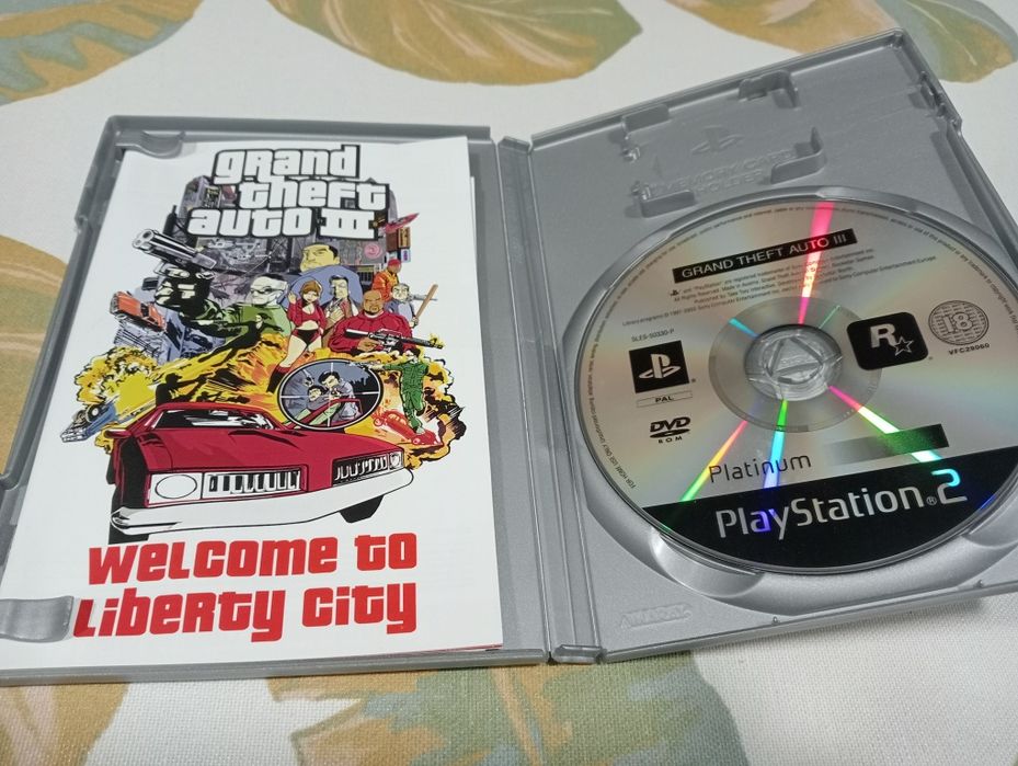 Jogo PlayStation 2 Grand Theft Auto III