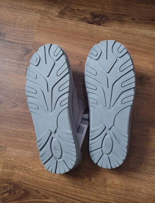 Skórzane kapcie męskie r.44