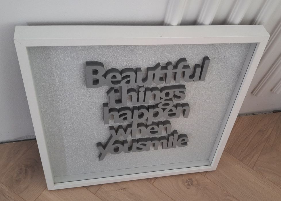 Obraz z błyszczącymi drobinkami