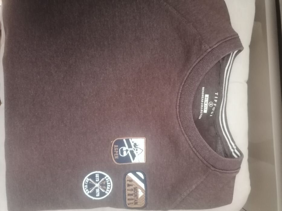 Sweat Tiffosi castanha S