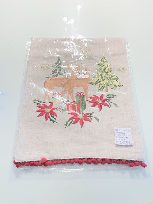 Naperons de linho industrial de Natal