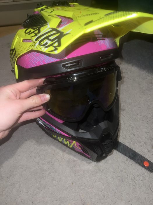 Kask motocyklowy cross enduro LS2 dzieciecy rozmiar S