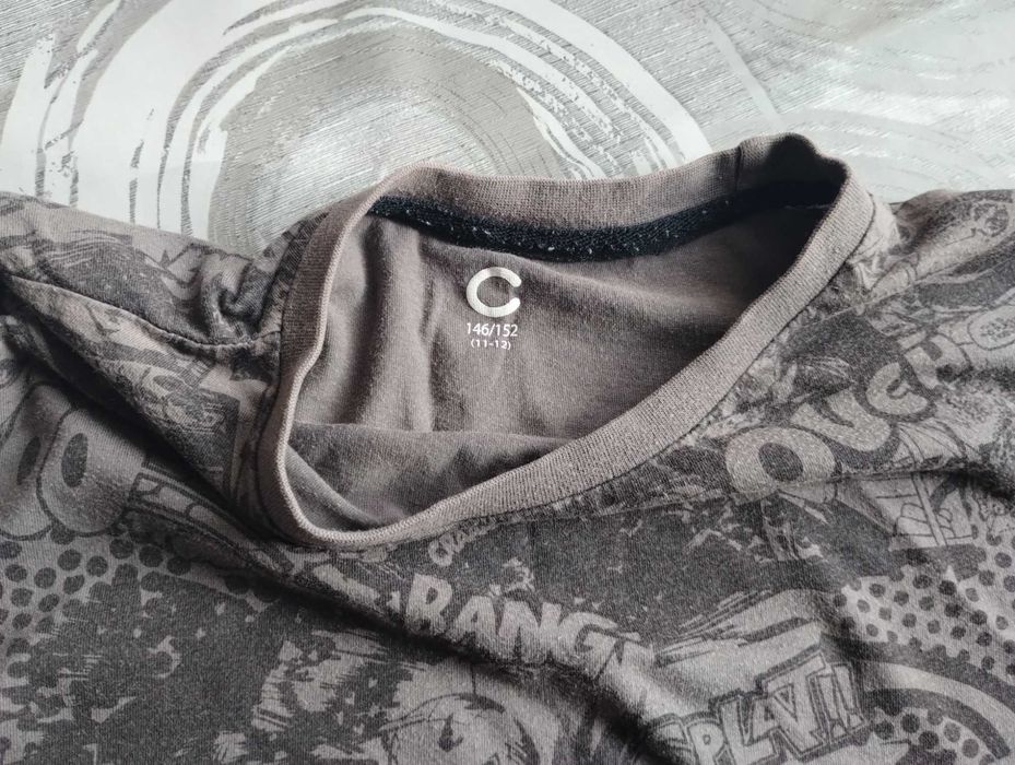 t shirt r. 134 / 140 / 146 koszulka chłopiec cena za 2 szt
