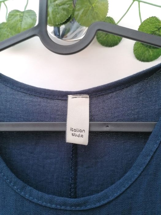 Vestido Largo Azul Marinho