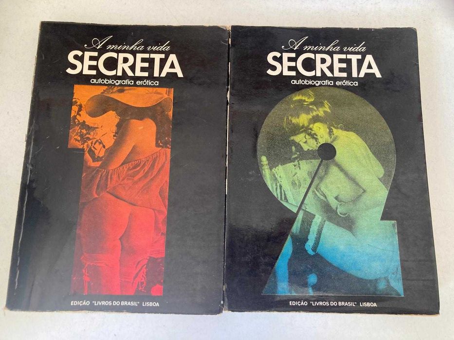 2 Livros - A Minha Vida Secreta (Autobiografia Erótica)