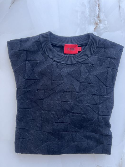 Sweter męski czarny