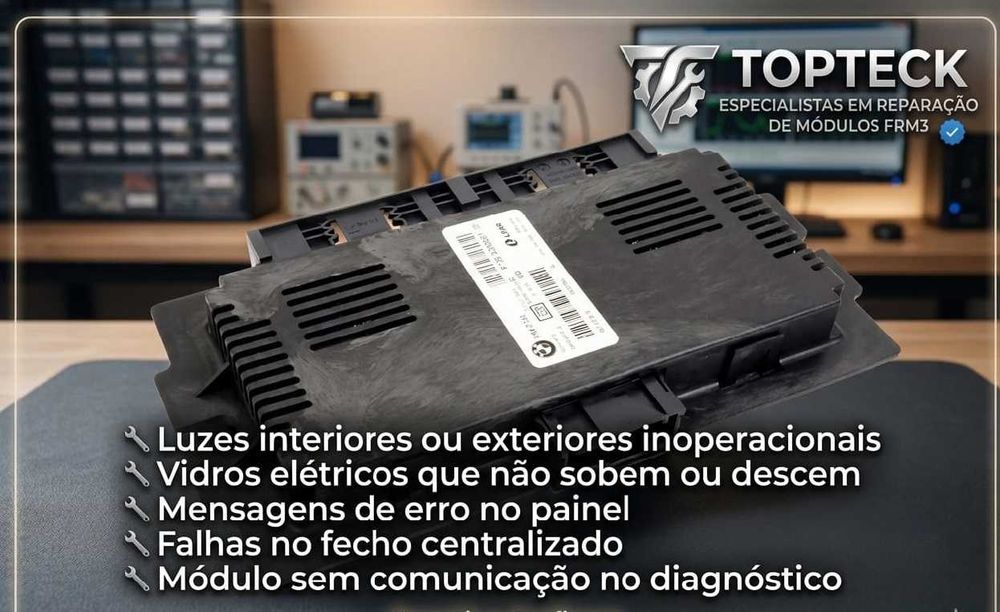 Reparação Modulo FRM Viaturas  BMW e MINI