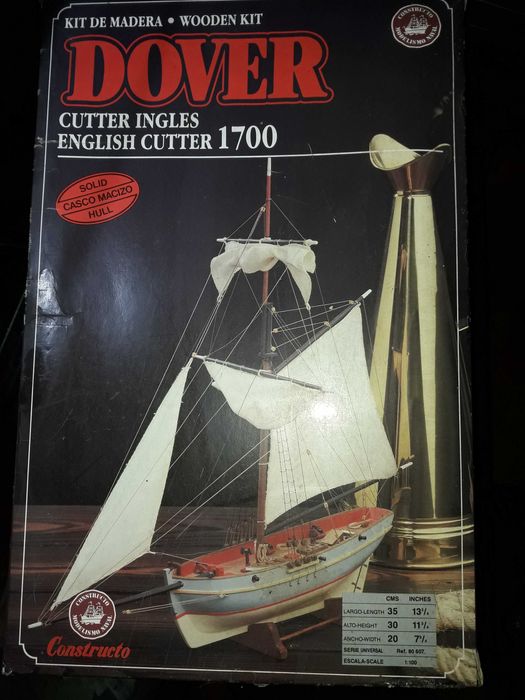 KIT Madeira - Cutter Inglês 1700