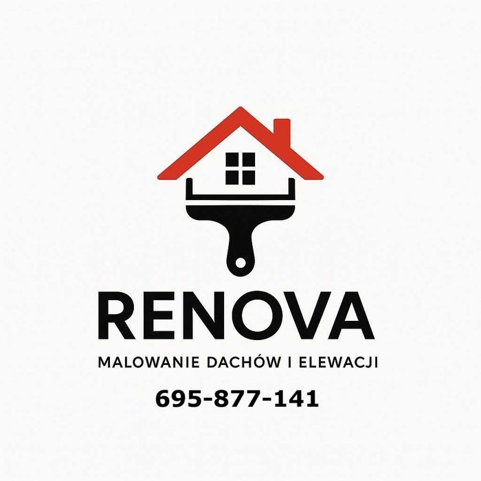 malowanie dachów / malowanie elewacji / mycie dachów / mycie elewacji