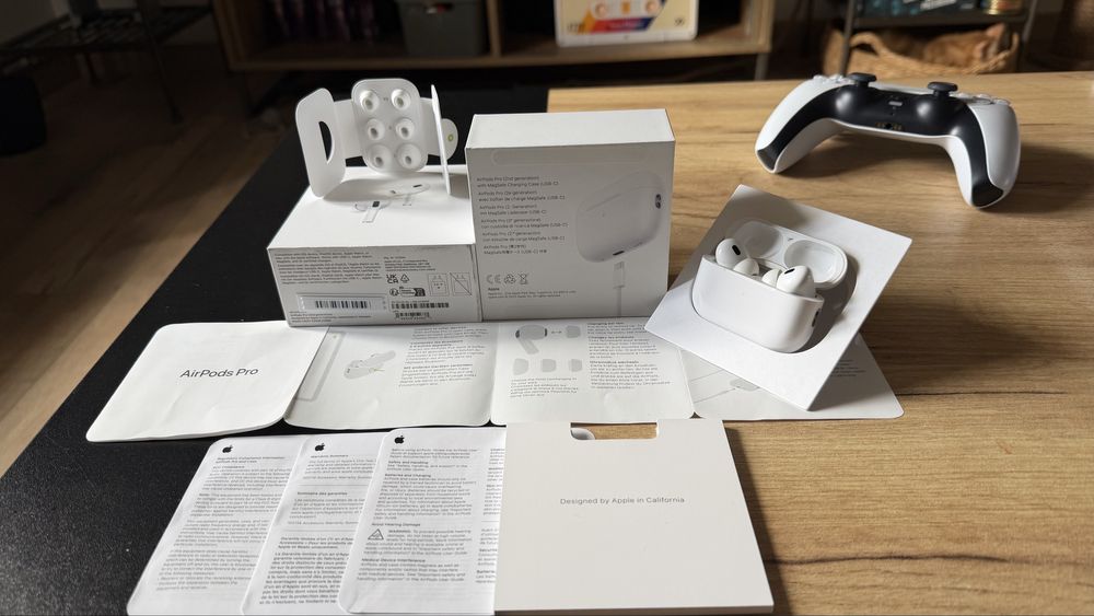Słuchawki AirPods Pro 2 gen USB-C Oryginał Apple +Etui +Pudełko