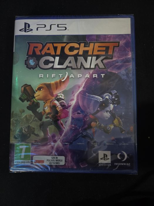 Ratchet & Clank Rift Apart PS5 PL NOWA w FOLII