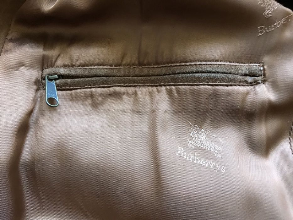 Blazer / casaco de camurça BURBERRY (pele verdadeira)