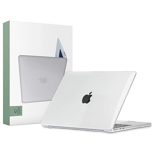 Tech-Protect Smartshell Macbook Air 13 M2 / M3 / 2022, 2024 Crystal Cl