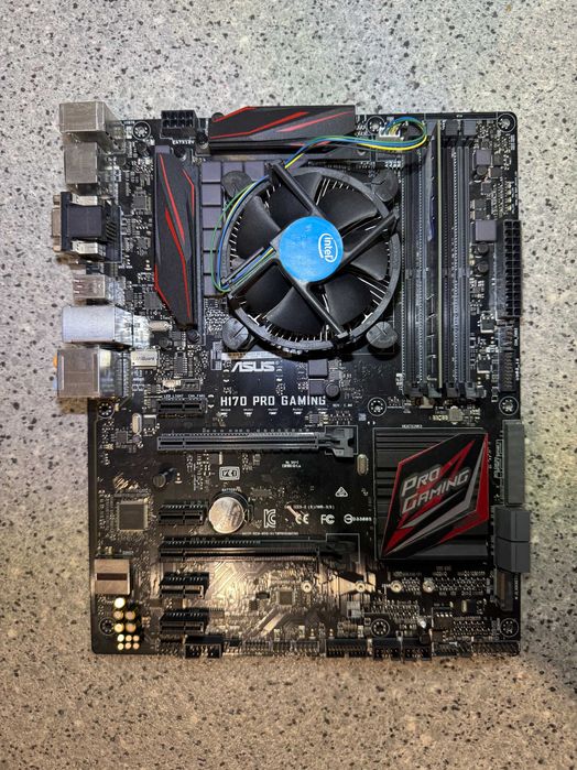CPU ASUS H170-PRO + Intel i7-6700 + 32GB RAM CPU ASUS H170-PRO + Intel i7-6700 + 32GB RAM Amazon.com