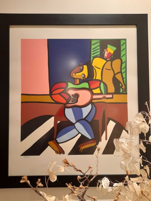 Tchalé Figueira, Serigrafia de 2001