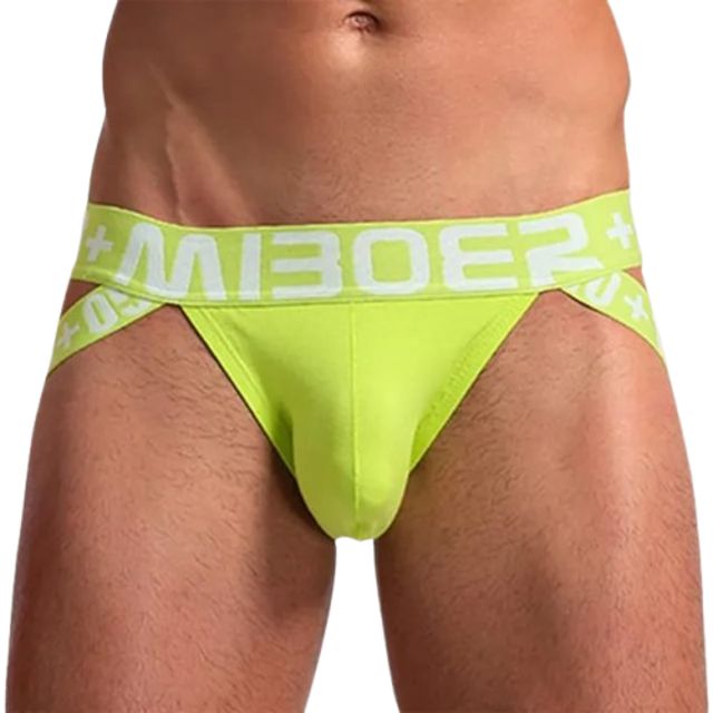 Męskie Otwarte Slipy MIBOER Młodzieżowe Jockstrapy Dla Sportowców - XL
