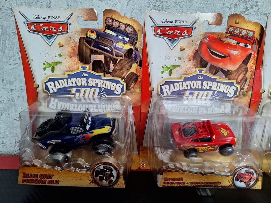 Disney Pixar Cars Auta Mattel z seri Radiator Springs 500 1/2