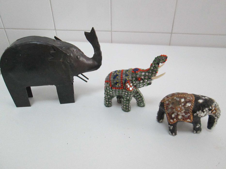 5 elefantes + 11 pequenos e mto pequenos - todos 25,00