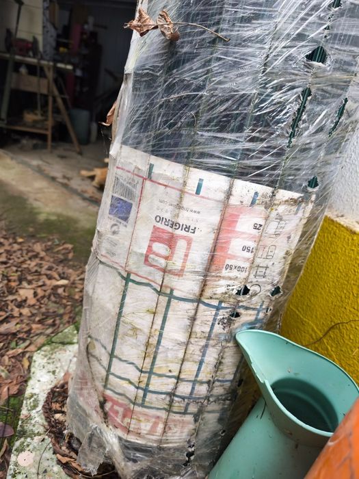 Rolo de Rede eletrosoldada plastificada para vedação - arame 2,5mm