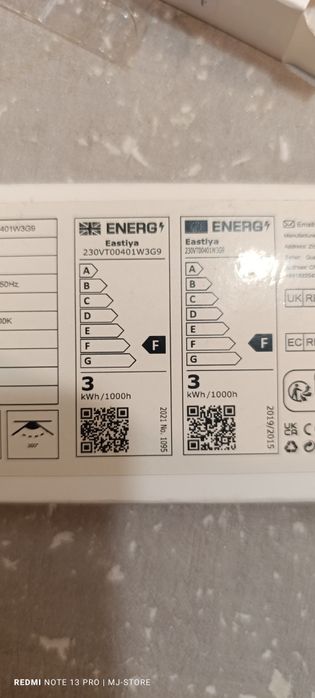 Żarówka led G9 zimna biel