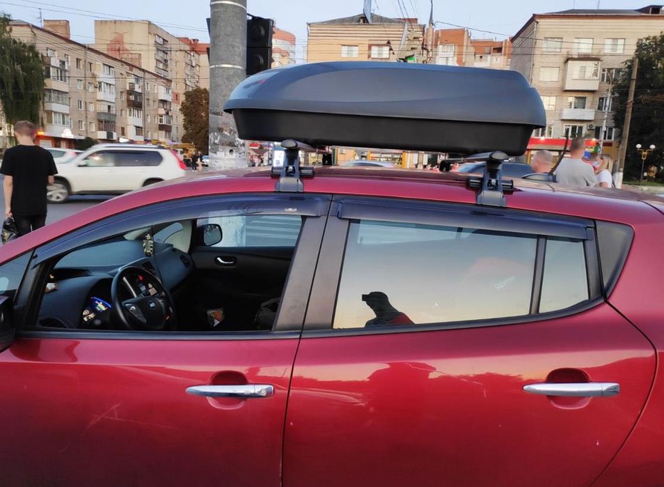 Алюминевые аэропоперечны N 67 P 38 на Nissan LEAF