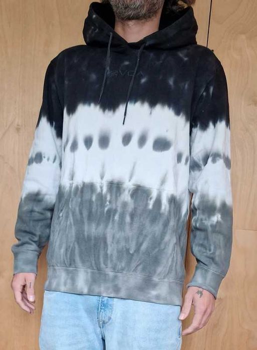 Bluza z kapturem RVCA tie-dye rozmiar L