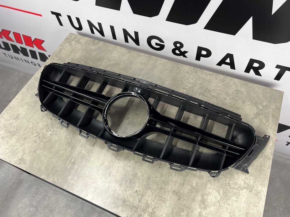 Решітка радіатора - AMG (Black) - Mercedes Benz (E-Class W213) 2017+