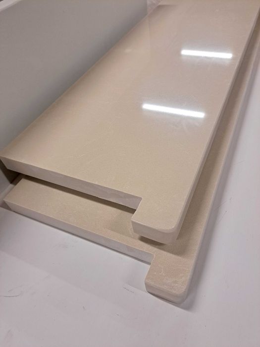 Parapet wewnętrzny POLARE biały konglomerat aglomarmur  różne kolory